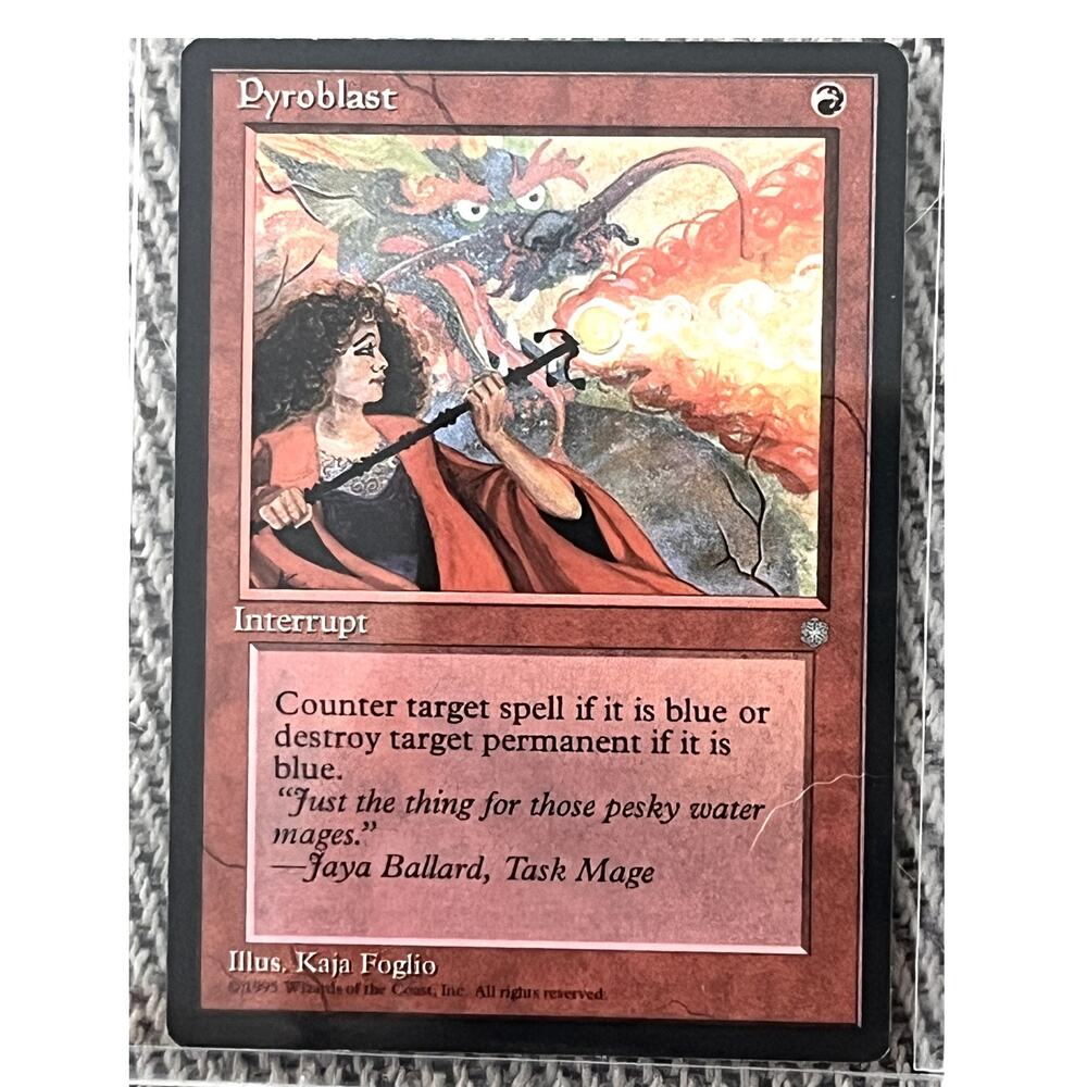Pyroblast – 1995 Ice Age – Magic: The Gathering